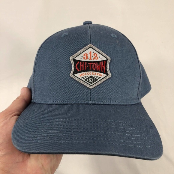 Chicago 312 Chi-Town Snapback Hat Cap Adjustable One Size Fits Most Outdoor Cap - Picture 12 of 12